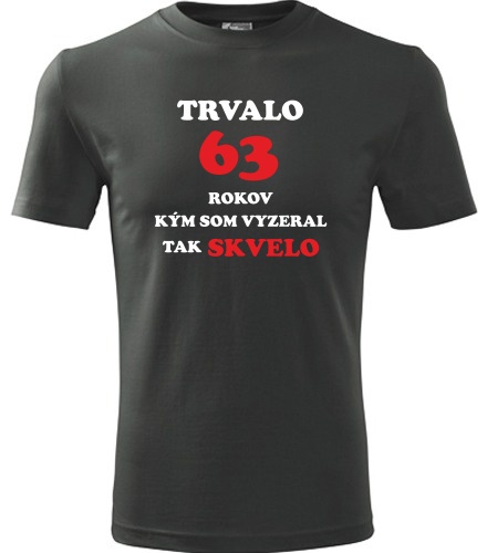 Grafitové tričko trvalo 63 rokov